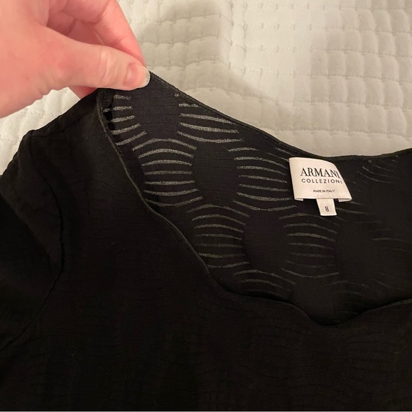 Armani Collezioni Women’s Short Sleeve Tee - Picture 7 of 11